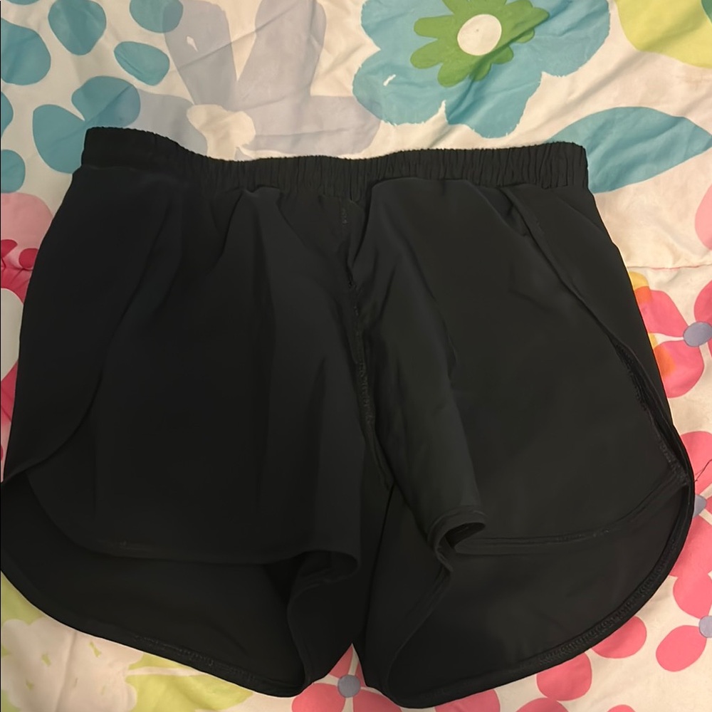 All in Motion girls Black Athletic Shorts